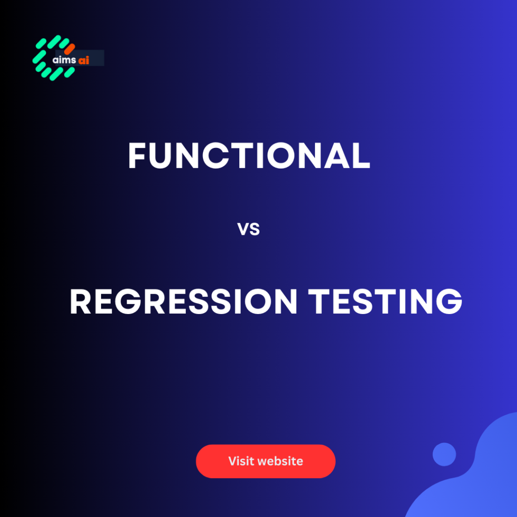 functional vs regression testing